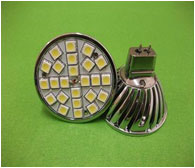 Лампа светодиодная MR16-24SMD-5050-AC